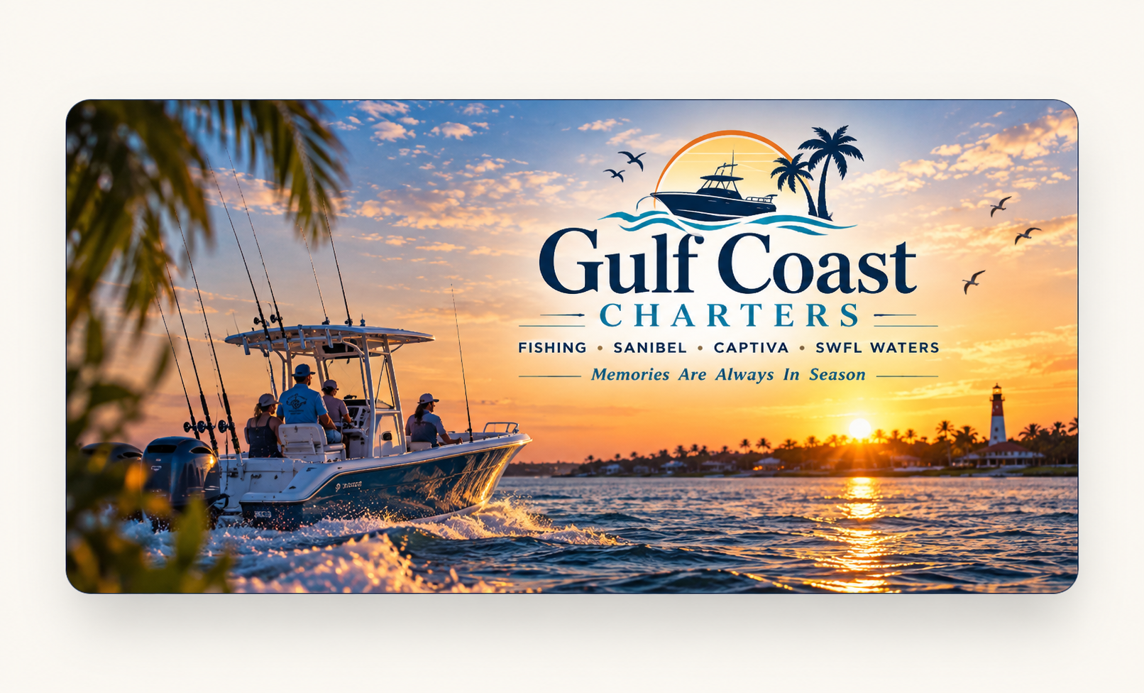 Gulf Coast Charters (DEMO) — Boating & Marine advertisement